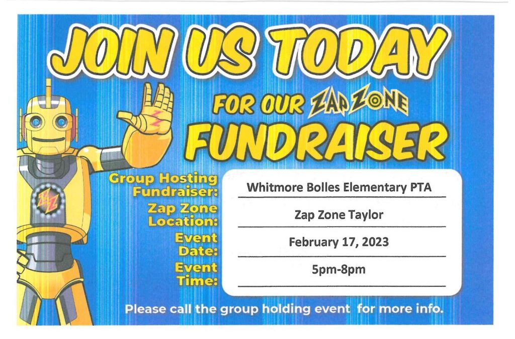 Zap Zone Fundraiser