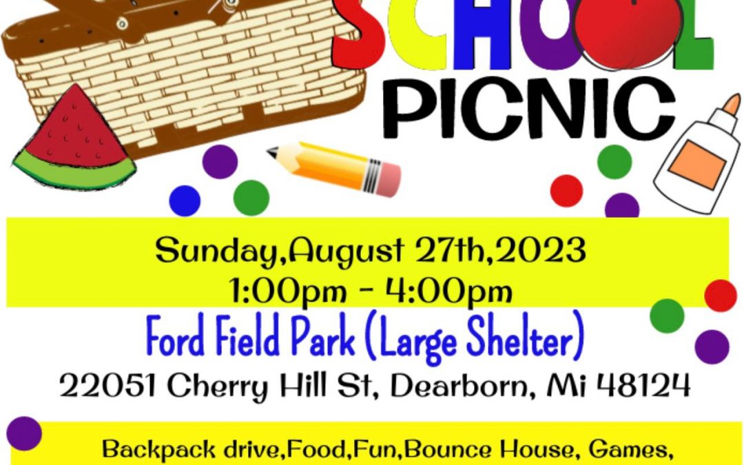 Dearborn PTA Council picnic on Sunday